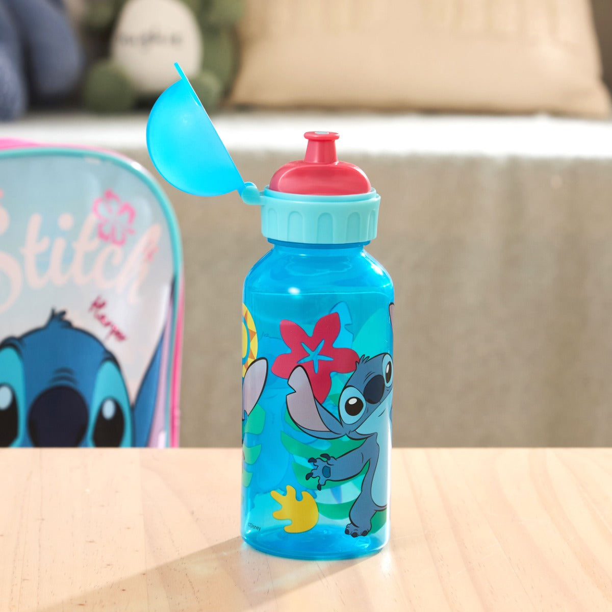 Stitch 370ml School Water Bottle 