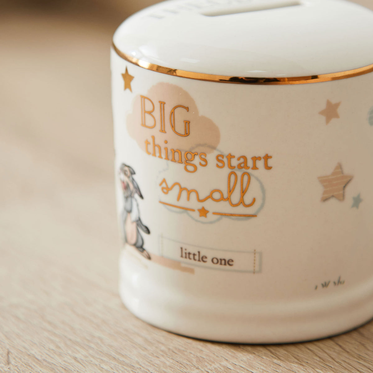 Personalised Disney Bambi Ceramic Money Box
