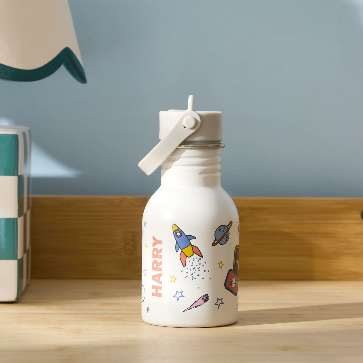 Personalised Natural History Museum™ Space Water Bottle