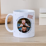 Personalised Space Photo Upload Father’s Day Mug