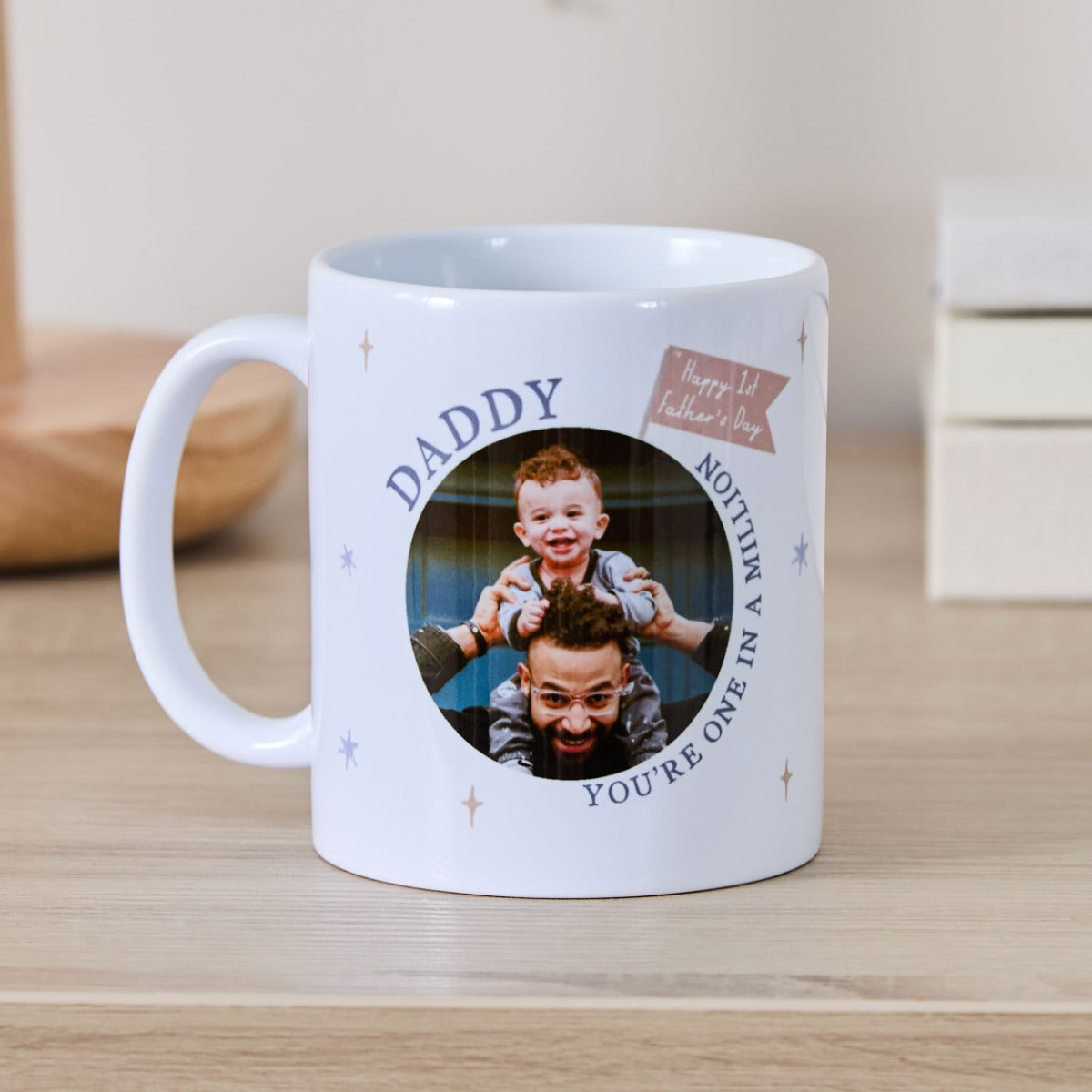 Personalised Space Photo Upload Father’s Day Mug