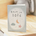 Personalised Born In 2026 Greeting Card 