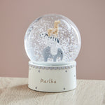Personalised Born To Be Loved Snow Globe 