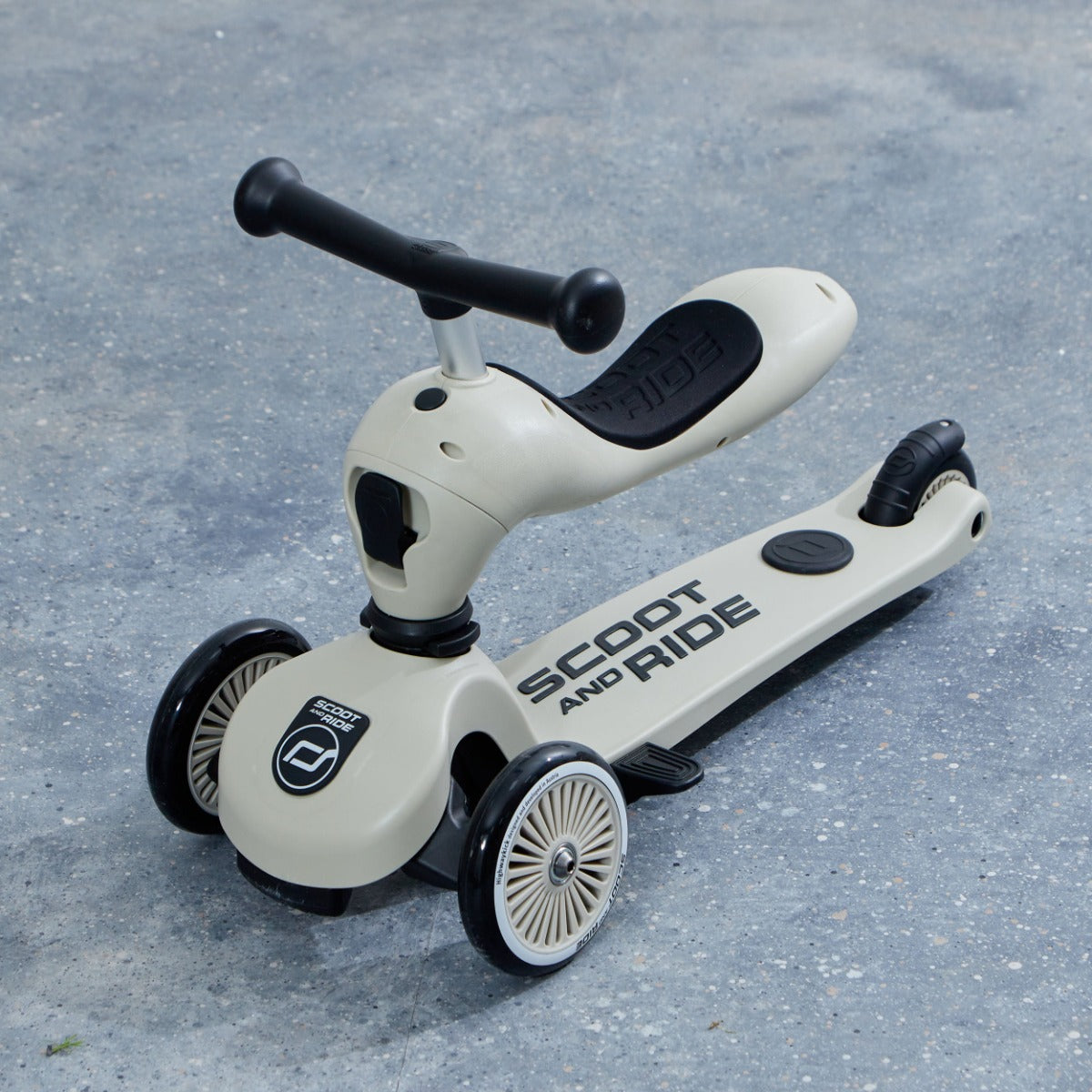 Scoot and Ride Highway Kick 1 Push & Go Scooter in Ash – My 1st Years