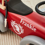 Personalised Baghera Red Ride On Fire Engine