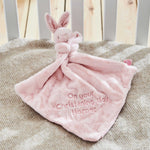 Personalised Pink Bunny Comforter