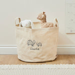 Personalised Cuddle Club Tortoise Ecru Storage Bag