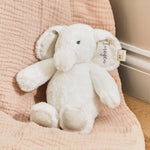 Personalised White Elephant Soft Toy