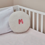 Personalised Initial Round Borg Cushion