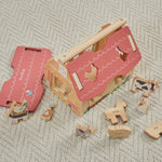 Personalised Wooden Farmhouse Shape Sorter FSC®