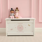 Personalised Twinkle Tales White Toy Chest