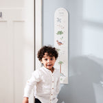 Personalised Dinosaur Wooden Height Chart FSC®