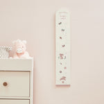 Personalised Woodland Wooden Height Chart FSC®