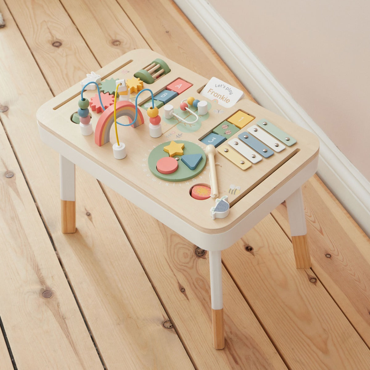 Personalised Wooden Children's Activity Table