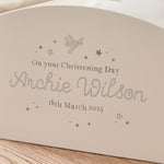 Personalised On Your Christening Day Money Box FSC®