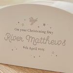 Personalised On Your Christening Day Money Box FSC®