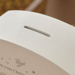 Personalised On Your Christening Day Money Box FSC®