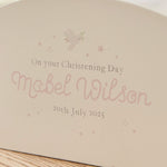 Personalised On Your Christening Day Money Box FSC®