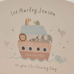 Personalised Noah's Ark Christening Money Box FSC®