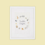 Welcome to the World Cream Wall Art