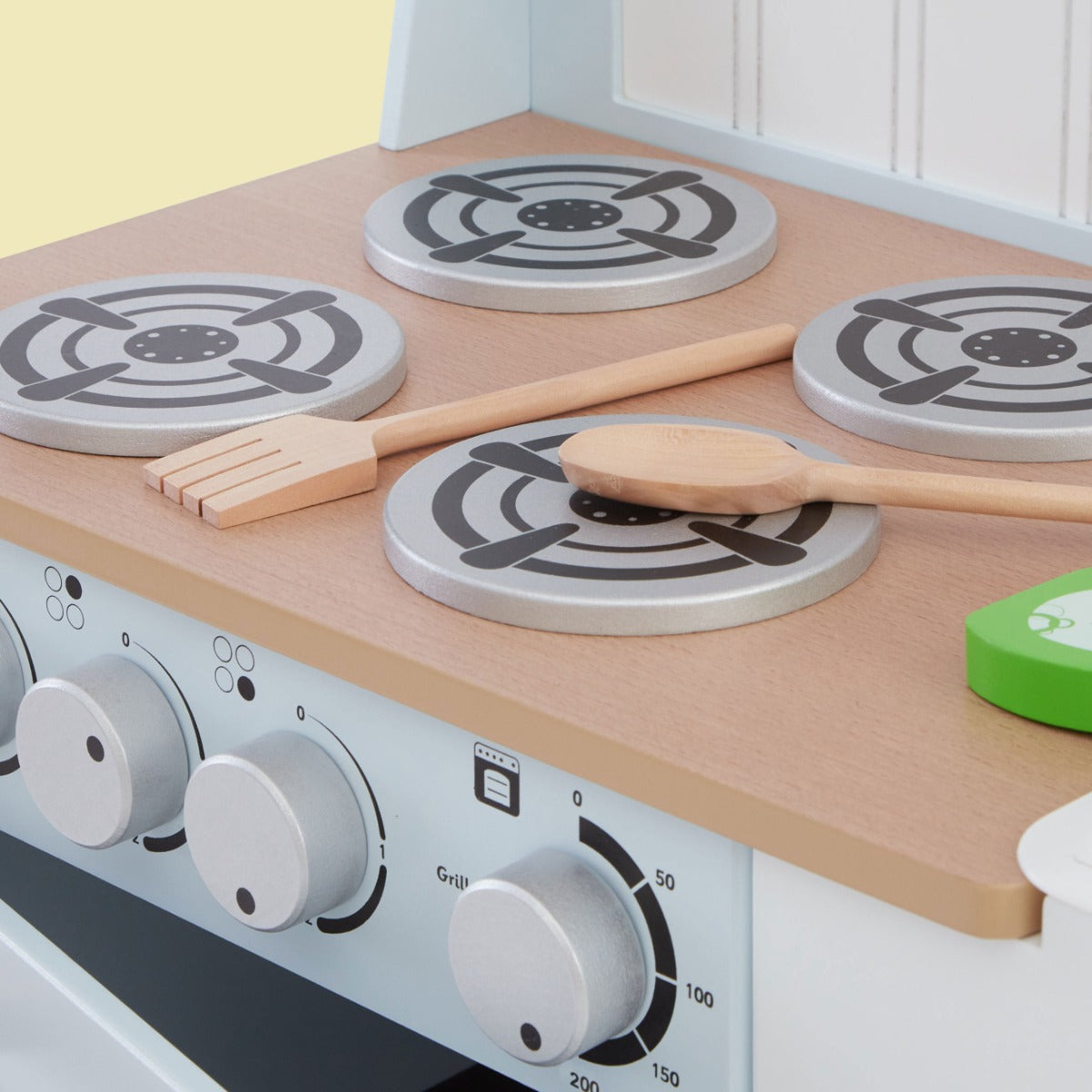 Personalised Blue Tidlo Wooden Kitchen Play Set