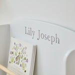 Personalised My 1st Years White Bookcase