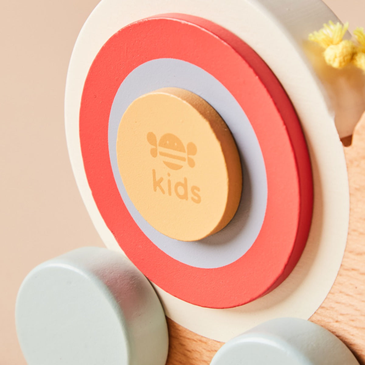 Personalised Just Bee Kids Wooden Pull-Along Snail