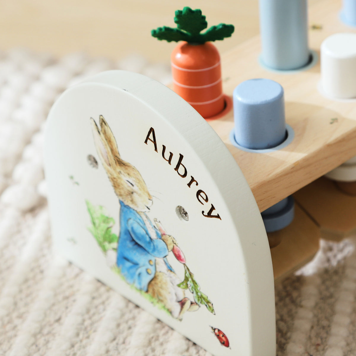 Personalised Peter Rabbit Hammer Bench