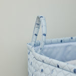 Personalised Large Blue Dinosaur Storage Bag 