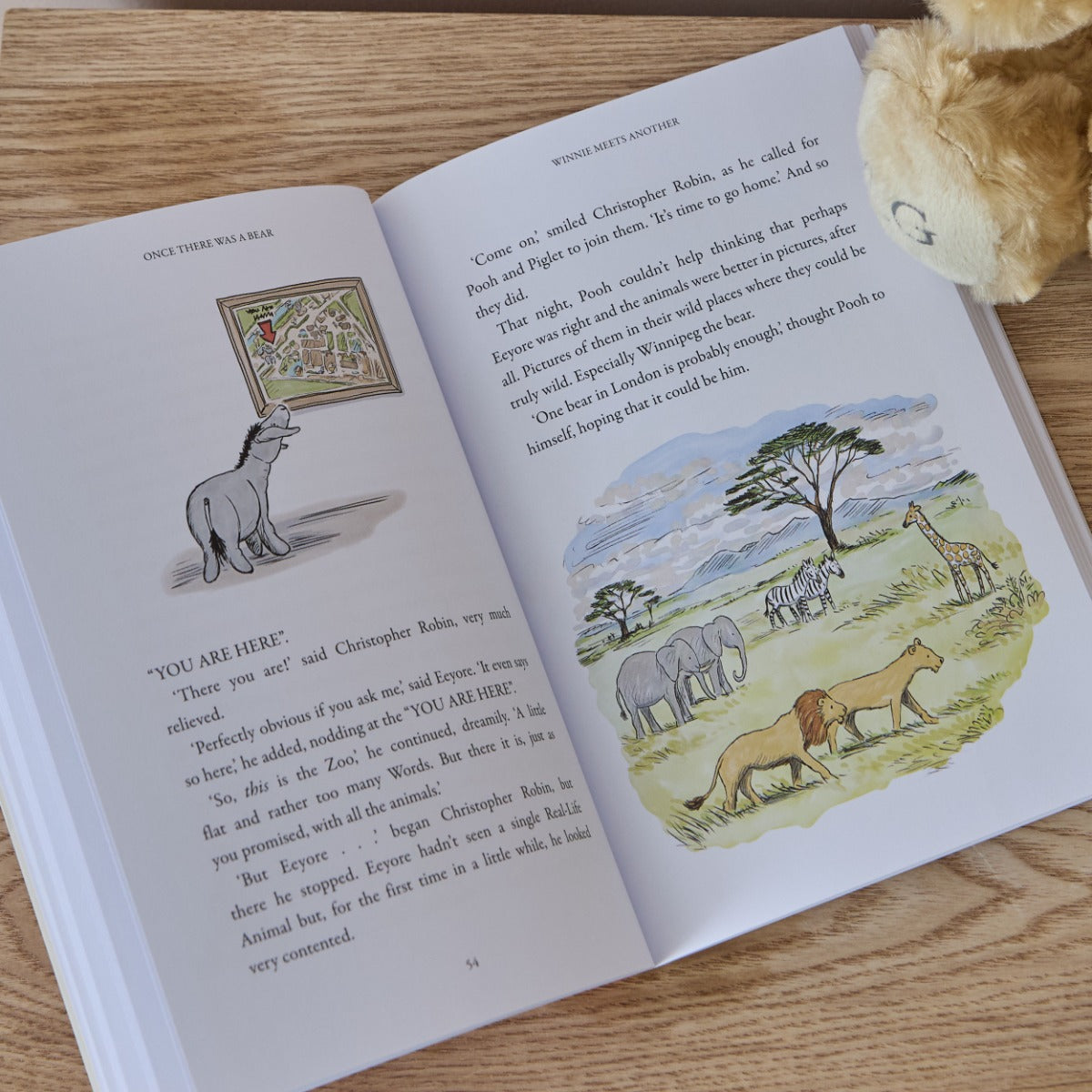 Winnie-the-Pooh: Once There Was a Bear Story Book