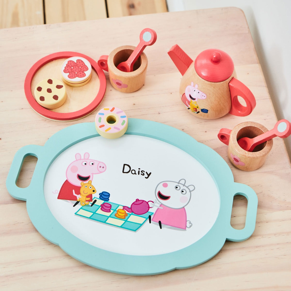 8th Wonder Personalised Peppa Pig Tea Set