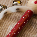 Personalised Wooden Reindeer Handbell FSC®