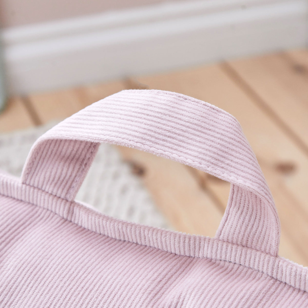 My Kids Personalised Pink Cherries Cord Big Bean Bag Chair