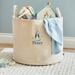 Personalised Large Peter Rabbit™ Ecru Storage Bag