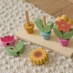 Personalised Orange Tree Toys Flower Stacker