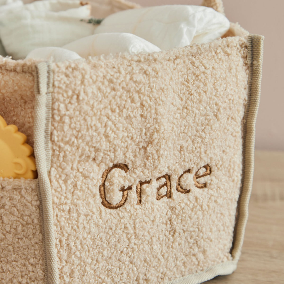 Personalised Borg Nappy Caddy