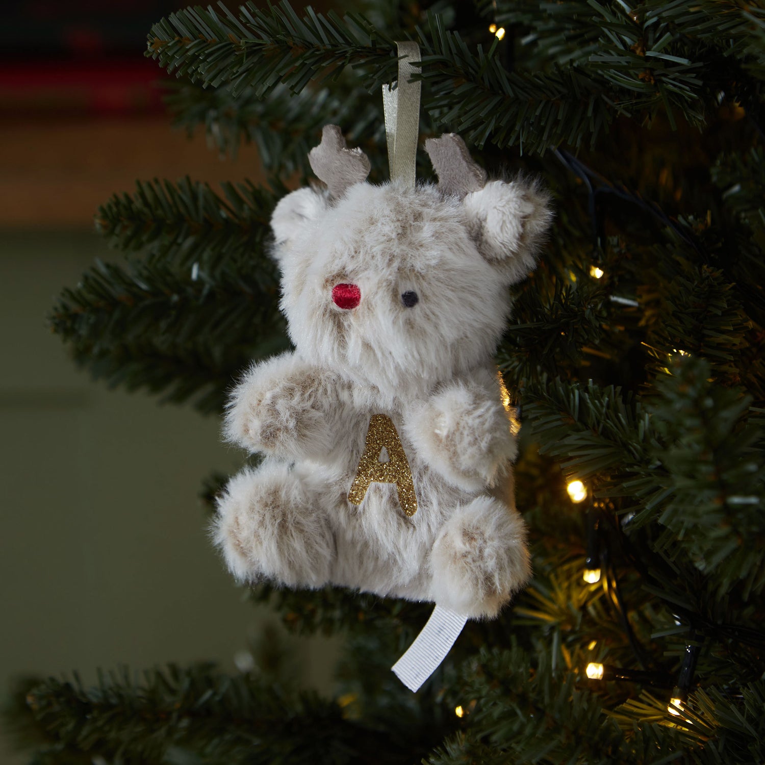 Personalised Mini Reindeer Bauble