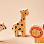 Personalised Just Bee Kids Wooden Safari Jeep Shape Sorter Toy FSC®