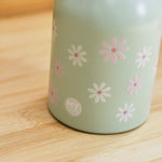 Personalised Sage Daisy Water Bottle 