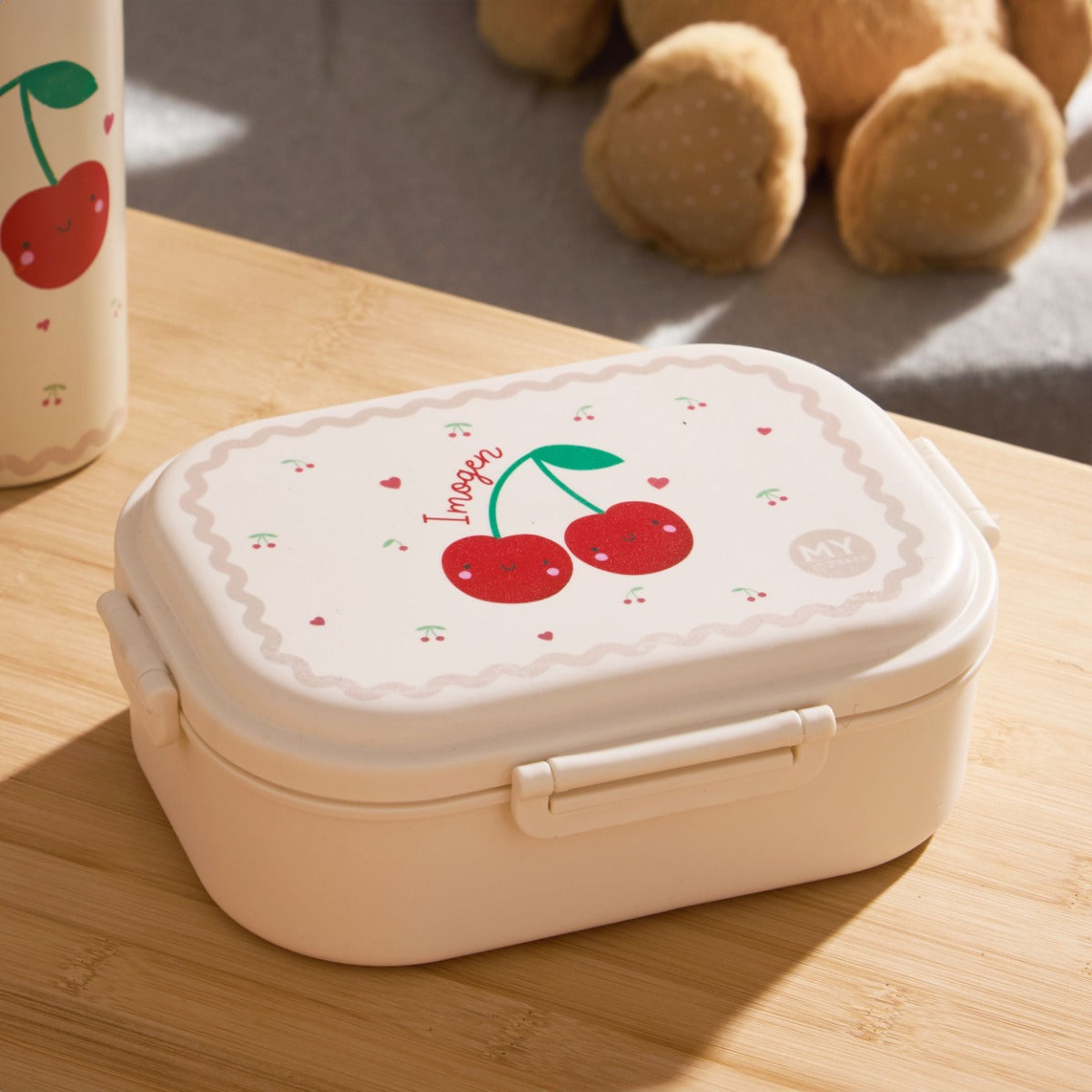 My Kids Personalised Cherry Lunch Box 