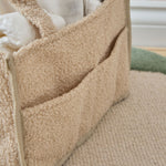 Personalised Born To Be Loved Caramel Borg Nappy Caddy