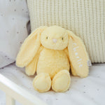 Personalised Sunshine Yellow Bunny Soft Toy