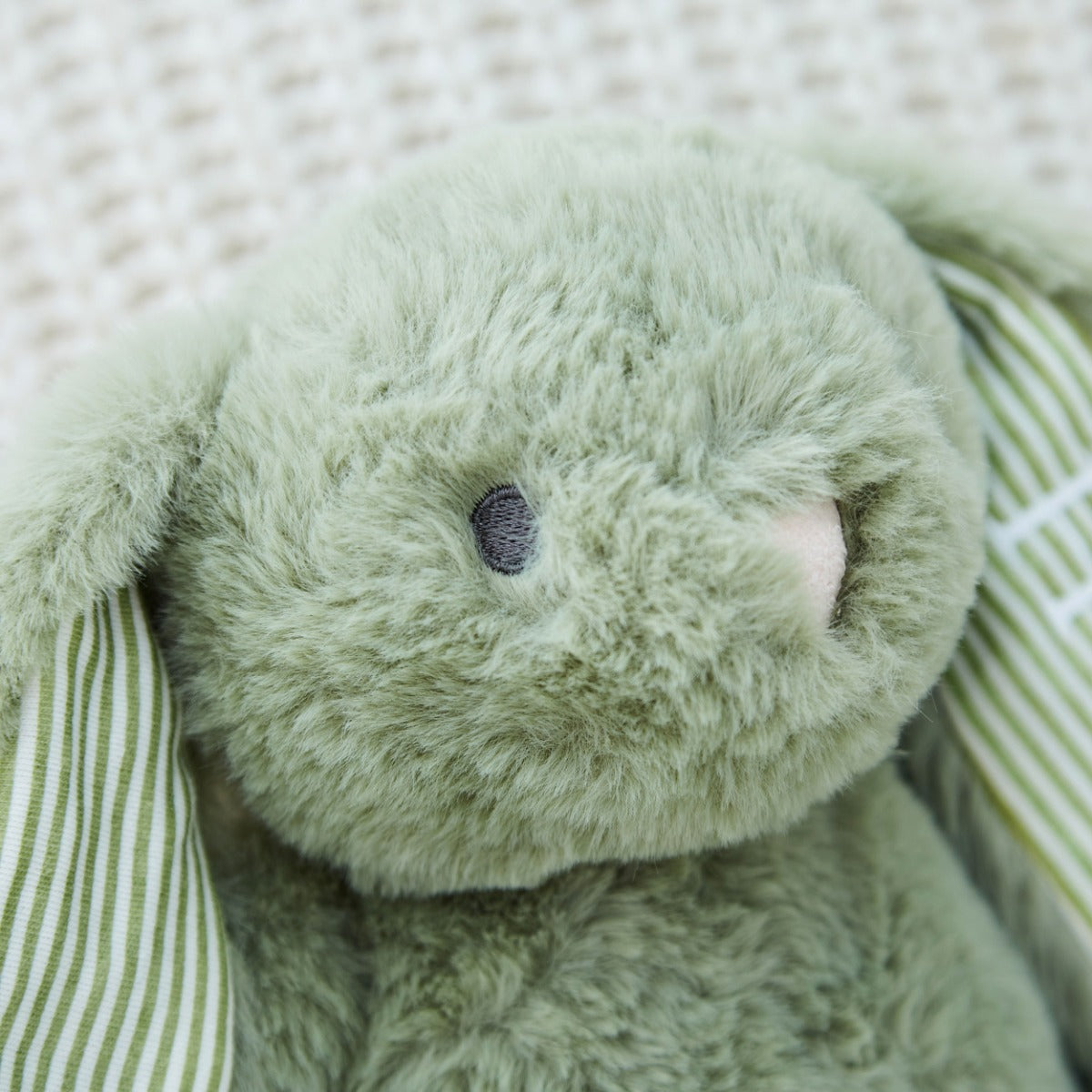 Personalised Sage Bunny Soft Toy 