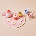 Personalised Just Bee Kids Wooden Tea Set FSC®