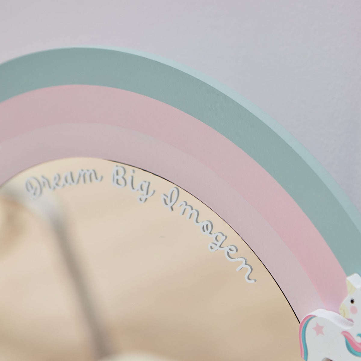 Personalised Janod Unicorn Wooden Dressing Table & Accessories 