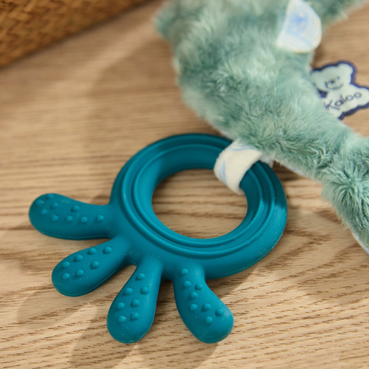 Personalised Kaloo Dolphin Silicone Baby Teether 