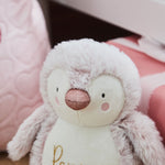 Personalised Pink Penguin Plush Toy