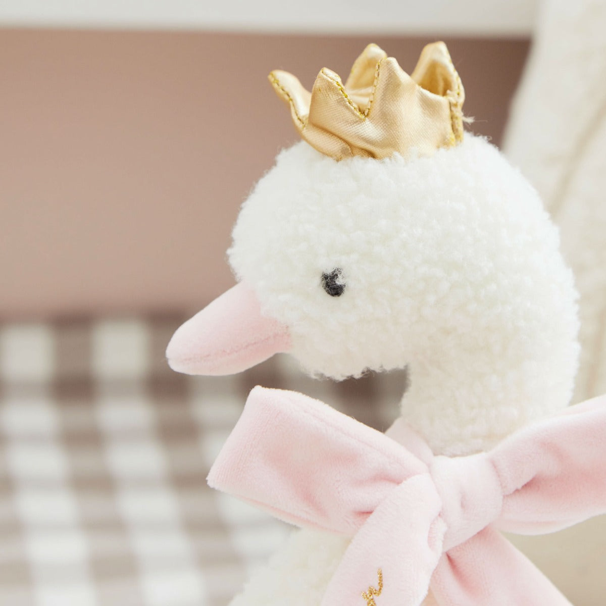 Personalised Swan Plush Toy