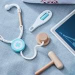Personalised Wooden Doctor's Kit In a Bag FSC®