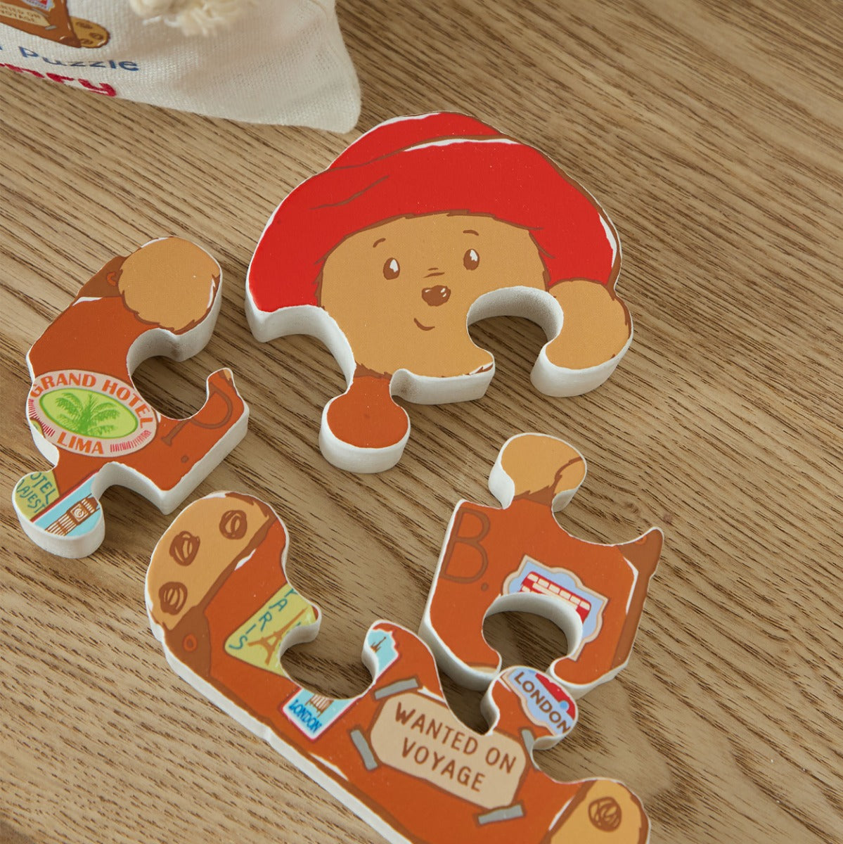 Orange Tree Toys Personalised Paddington Suitcase Puzzle & Bag Set